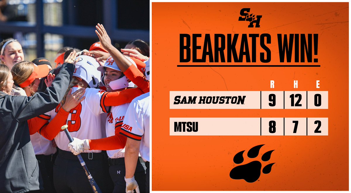BearkatsSB's tweet photo. Bearkats win! 

#EatEmUpKats https://t.co/ojdeMagB4D