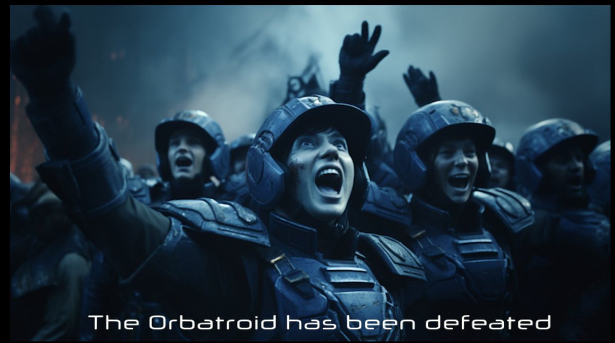 FGL_NFT's tweet image. Together we made it🥳
The Orbatroid has been defeated! 💪
Thanks a lot to eveyone that participated. 😎
Next month the Orbatroid will return! 🔥
#Orbatroid #FGL #Defeated