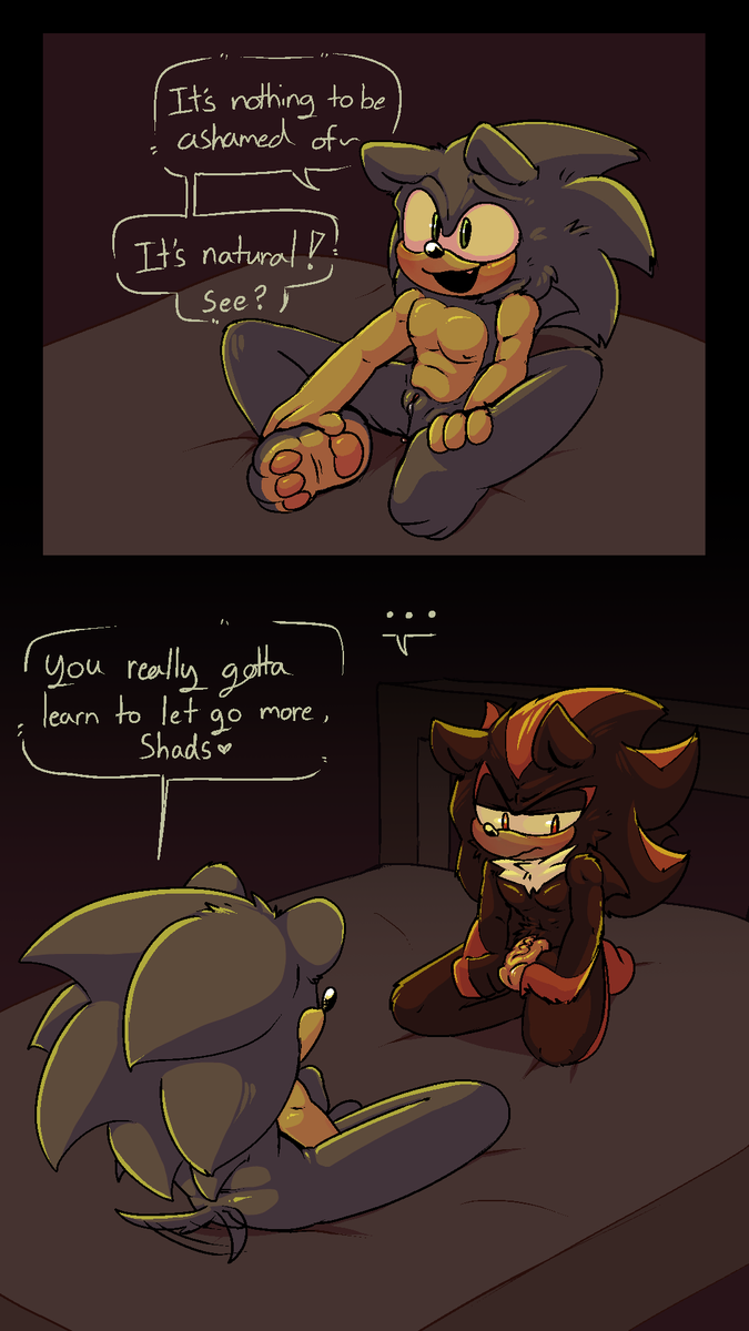 longlineofnoone's tweet photo. shadow being a sensitive lil man ❤️
#sonadow #sonicnsfw #sonadownsfw https://t.co/0gkq9ORdDg