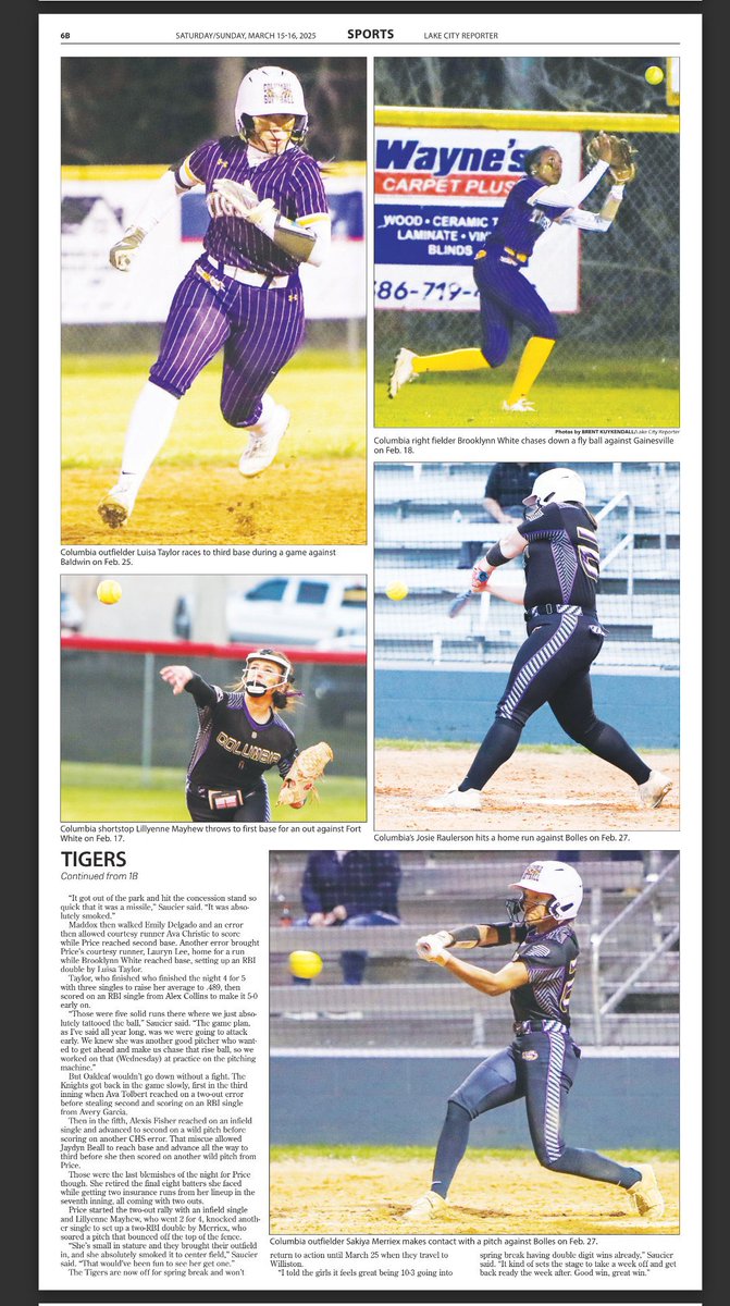 Check out the article <a href="/LCR_Sports/">Lake City Sports</a> wrote about my team <a href="/CHSTigersSB/">Columbia High Softball(FL)</a> and myself from the Oakland game Thursday!

<a href="/bbeall0628/">Brittany Scott Beall</a> 
<a href="/JessMargarita/">Coach Jess Hurtado</a>