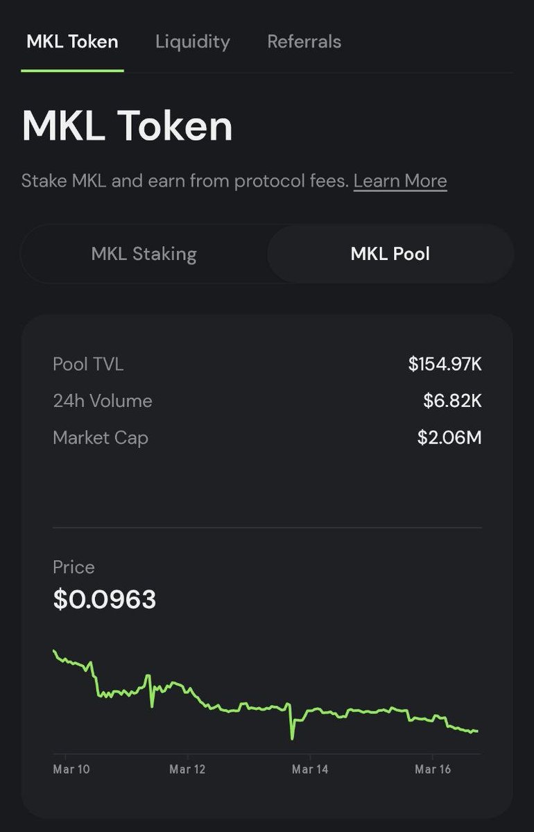 mr_ruusya's tweet photo. MKL: Utility, staking, and profit — how it works on @Merkle_Trade ◢◢

 🟢 About Merkle Trade
 🟢 About $MKL and its Utility
 🟢 How does staking work?
 🟢 How to stake my $MKL?
 🟢 What do we get in the end?

Explore the full article on Medium:
🔗 https://t.co/ntacUWAT4w