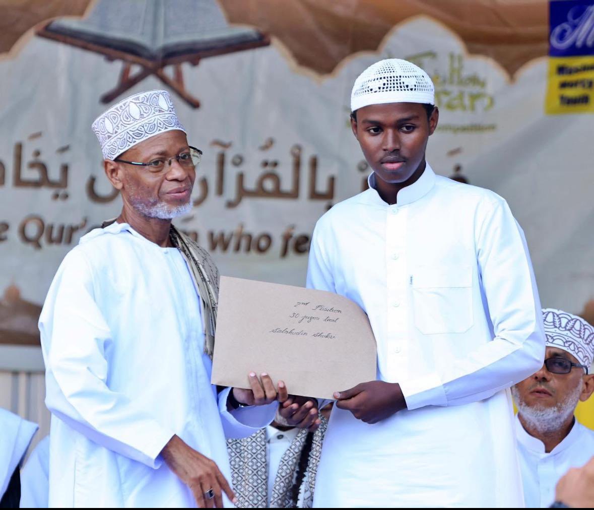 Mustafa Ramadhan (@mustafaramadhn) on Twitter photo Joined the Cabinet Secretary for Mining, Blue Economy and Maritime Affairs, Hon. <a href="/HassanAliJoho/">Hassan Ali Joho, EGH.</a> , together with Mombasa Governor, H.E <a href="/A_S_Nassir/">Abdulswamad Sheriff Nassir</a> at Makadara grounds, Mombasa, for the 21st Quran competition, organized by the Muslim Mercy Group.
The competition, which was Joined the Cabinet Secretary for Mining, Blue Economy and Maritime Affairs, Hon. <a href="/HassanAliJoho/">Hassan Ali Joho, EGH.</a> , together with Mombasa Governor, H.E <a href="/A_S_Nassir/">Abdulswamad Sheriff Nassir</a> at Makadara grounds, Mombasa, for the 21st Quran competition, organized by the Muslim Mercy Group.
The competition, which was