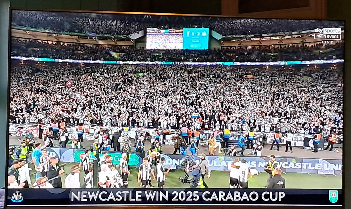 THAT is the strength of English football. A team that wins nothing for 70 years, still supported by massive hordes. Trophies matter, course they do, but, at every level, it's people (their devotion, energy, endurance, memories) that make football clubs great. ✊️✊️ Toon fans.