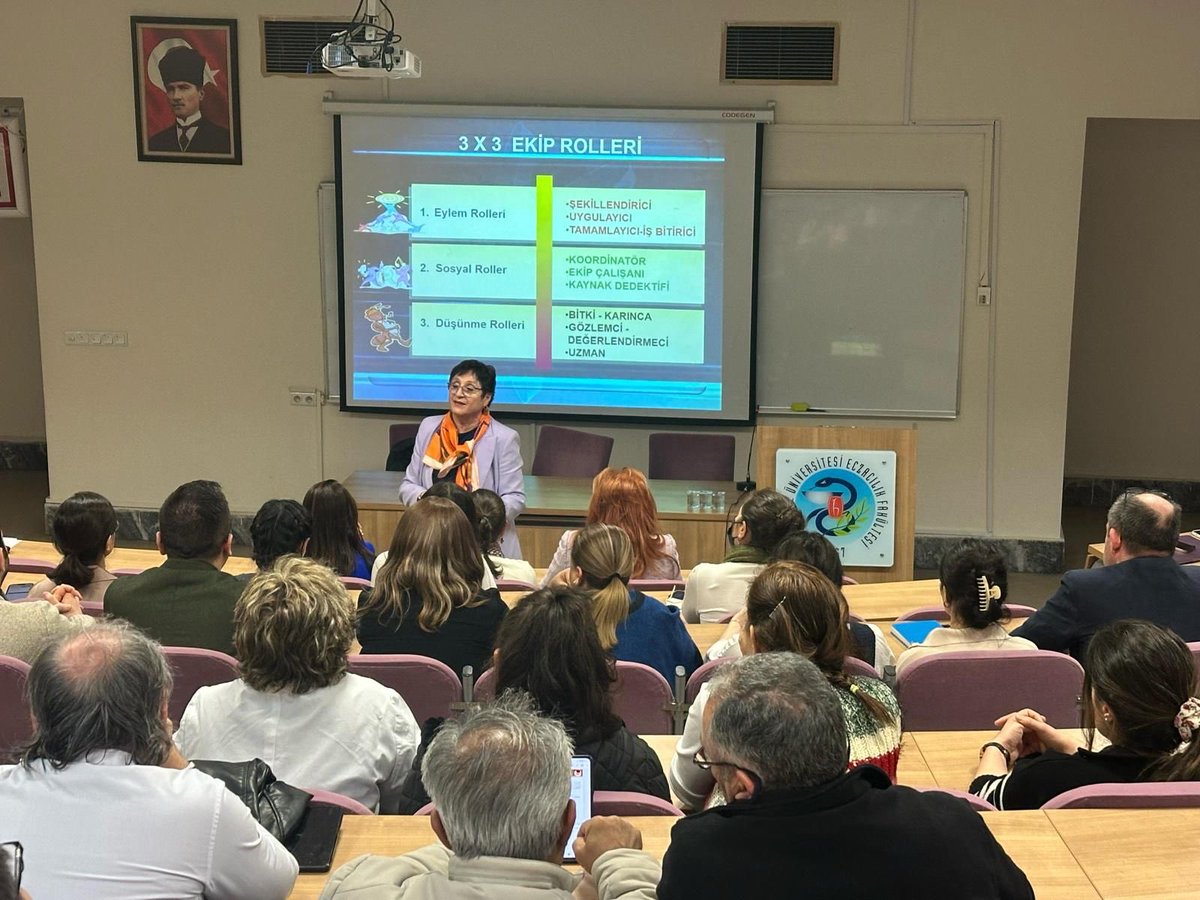 Eczacılık Fakültesi Dekanı Sevgili  Prof. Dr. Mutlu Aytemir’i <a href="/kojikozmetik/">kojikozmetik</a> ziyaret ettim, ekip çalışması konulu yoğun katılımlı seminerde farklı ekip rollerinin önemi, sıradışı başarılara etkisini ele aldık. Akademik dayanışmayı güçlendiren buluşmaya emeği geçenlere teşekkürler