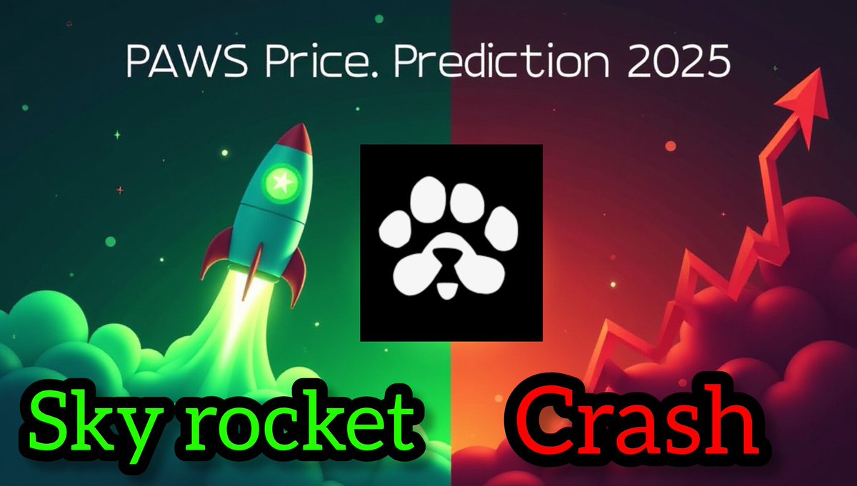 suhail_sayeed's tweet image. SEE, WILL PAWS TOUCH SKYROCKET OR CRASH, WATCH FULL PRICE PREDICTION OF PAWS CLICK LINK BELOW⬇️

#PAWS #PAWSPRICE #PAWSTOKEN #SOL #SOLANA #PI #PINTOAWARD
#LingOrm
#LaCasaDelLosFamosoCol #Grok #LaCasaDeLosFamosoCol
youtu.be/VByrwevEu0Y