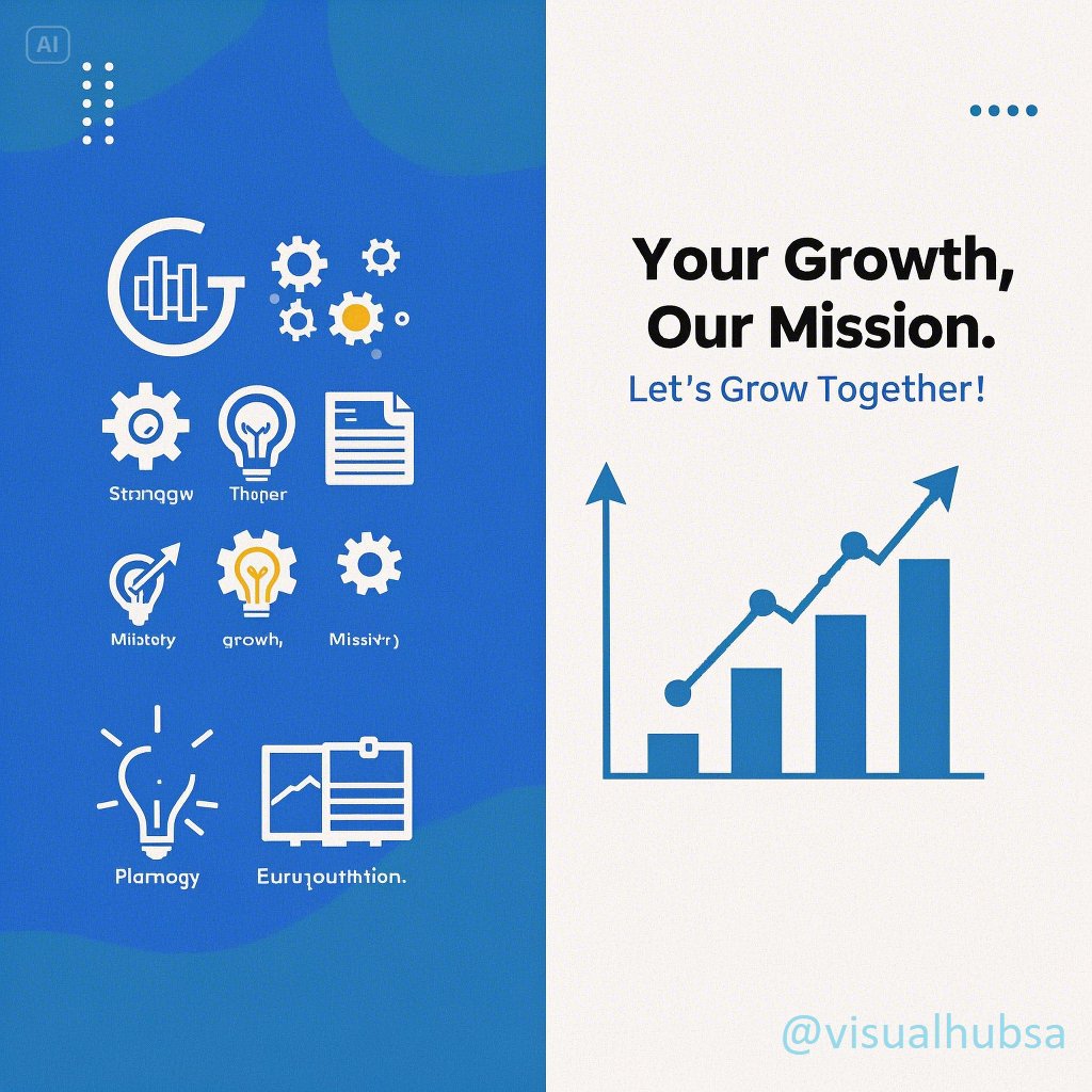Got big goals but not sure where to start? 💡 From strategy to execution, we’ve got you covered. Let’s grow your business together! 🚀
👉 visualhub.co.za
#BusinessGrowth #Strategy #Execution #LetsGrow