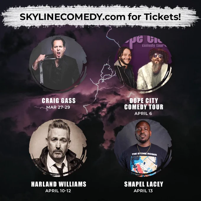 Image from Skyline Comedy Club (@SkylineComedy)