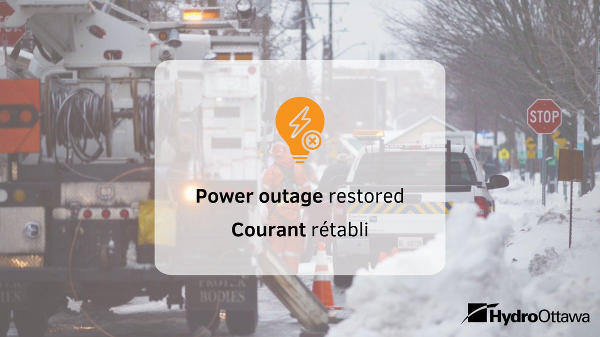 POWER RESTORED: Power has been restored to all affected customers in ...