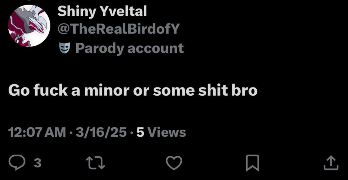 BoltThatRages's tweet photo. pokemon parody is full of evil people all this over Greninja too https://t.co/cYriHJ8Puq