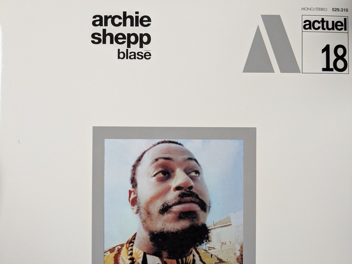 tapadada's tweet photo. Re: Jeanne Lee favourites, I might place BLASÉ close to the top. A summer in '69 Paris date with Archie Shepp, Malachi Favors, Lester Bowie, Dave Burrell, and Philly Joe Jones. It's a hot 1 and it wouldn't be what it is without the harmonica fuel of Chicago Beau and Julio Finn. https://t.co/UszSHkn77Z