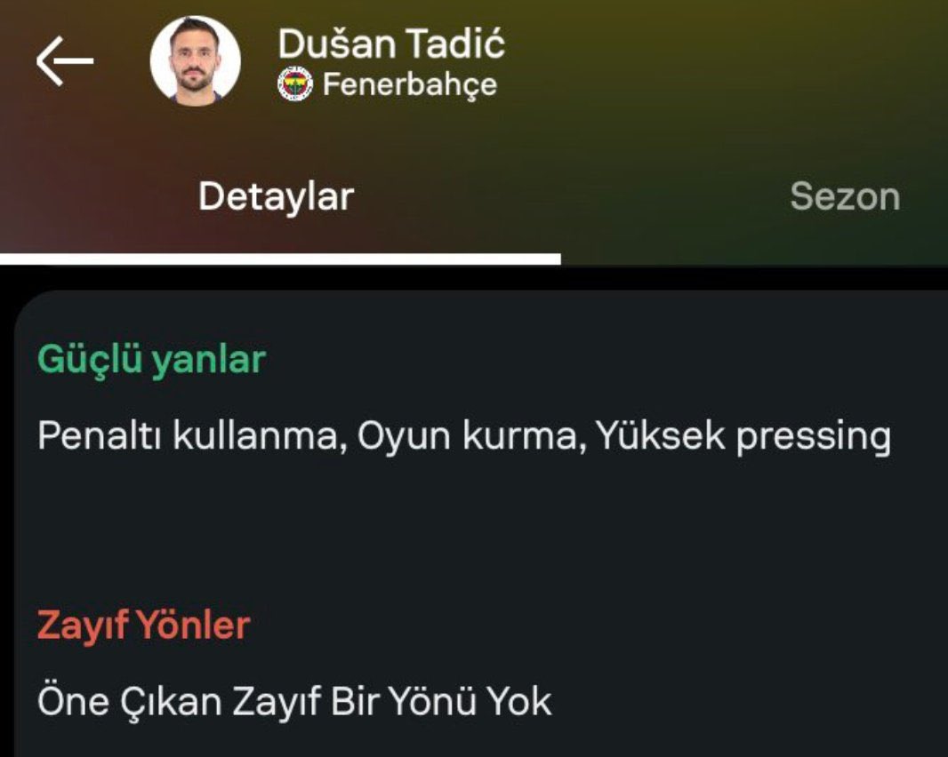 Fotoğrafta tek doğru info yok aq