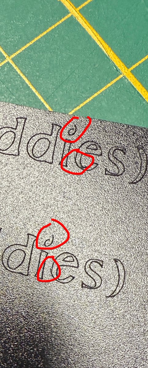 _melathome_'s tweet photo. @cricut whats going on with the Cricut 3 Mashines? They can‘t cut dots and rounded shapes anymore? There Are a lot of people in the cricut fans Germany Group With the same issue. https://t.co/gNSTeVERhx