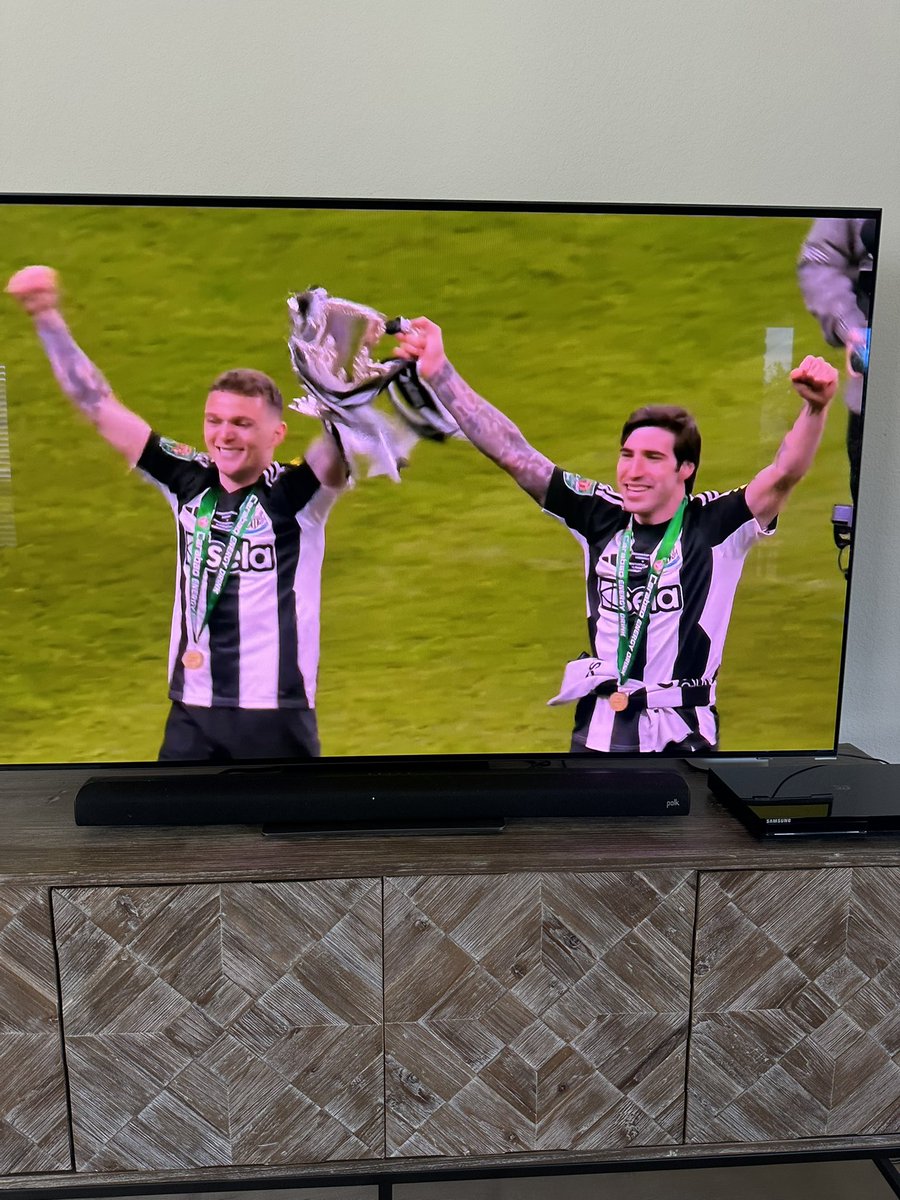 I have stuck with this club through horrible stretches over the years. All of the past misery was put to bed today. Howay the lads!