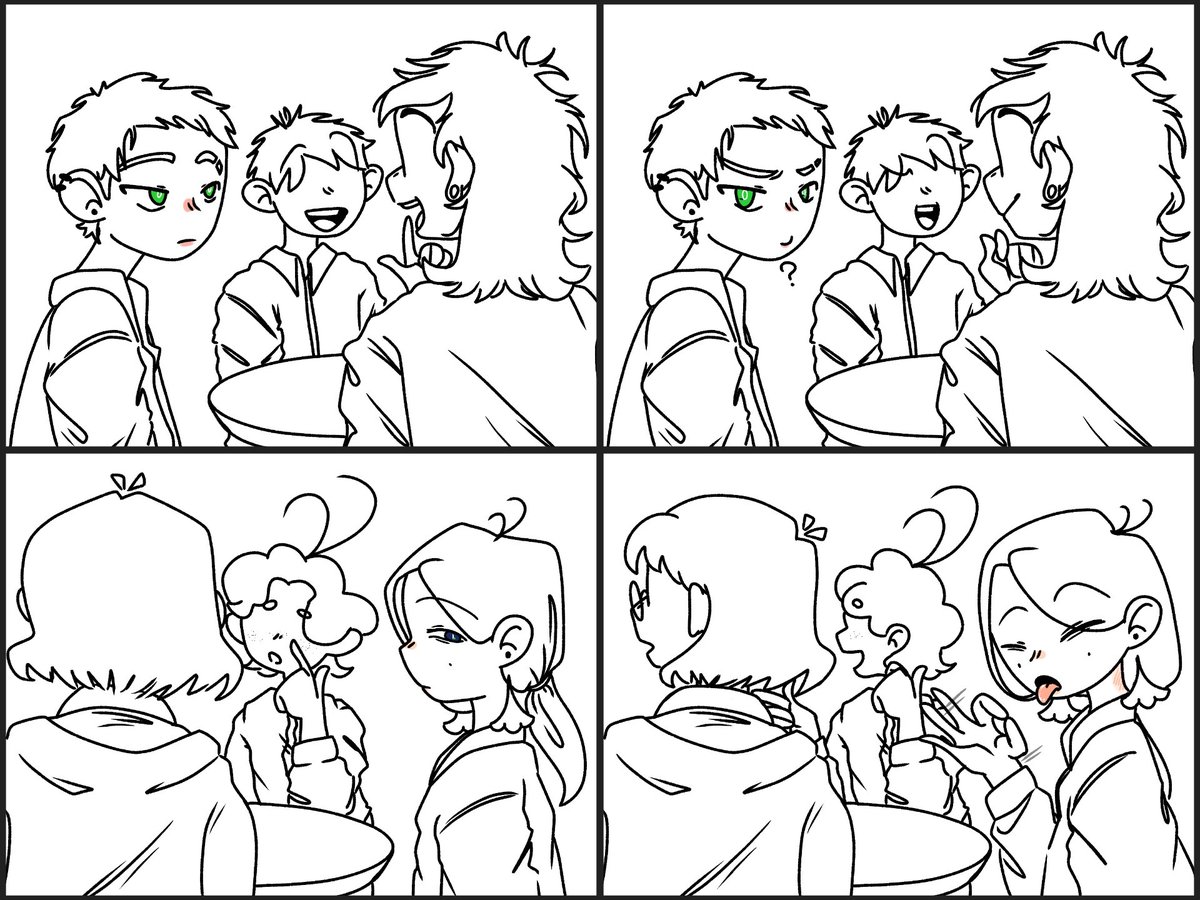 Kinniikit's tweet photo. Sheesh 😳🫰

#Raph #Leo #Donnie #Mikey #TMNT #Humanization #LeoRaph #NSFW https://t.co/4gxmvziSM4