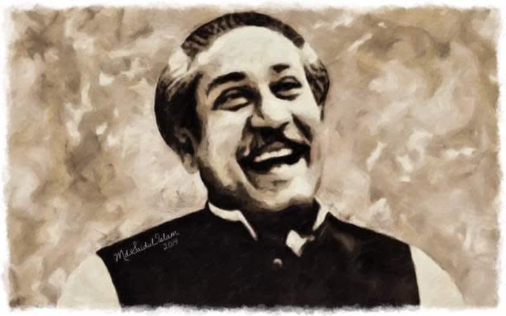 ParveenLenny's tweet photo. "I will sacrifice my life if necessary to eliminate all injustice and exploitation from the country"
"My greatest strength is the love for my people, my greatest weakness is that I love them too much"
"Happy birthday  to  Our  pride, Father of the Nation " 
BangaBandhu ♥️ https://t.co/3ZUBKK7qRA