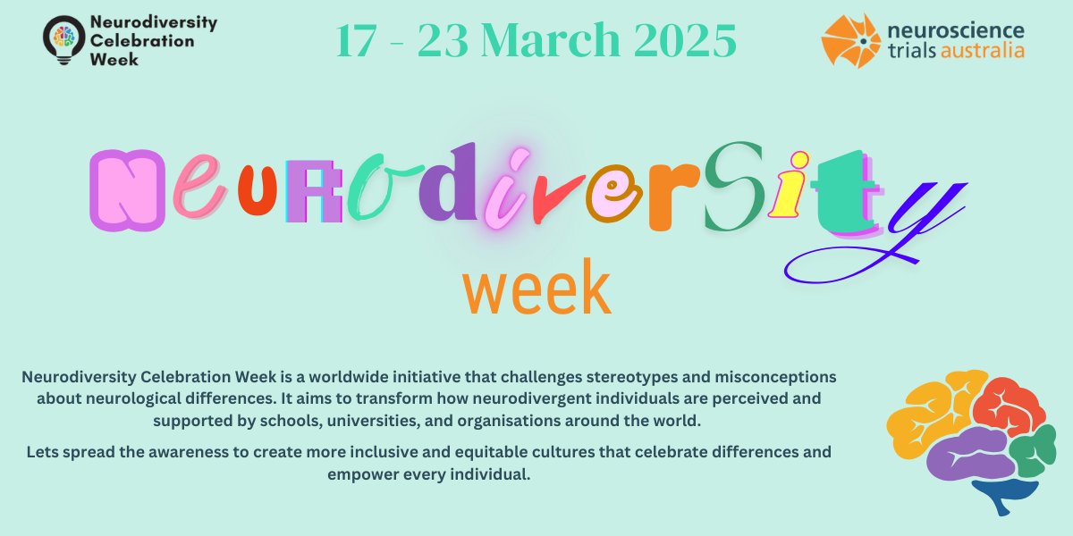 At #NTA, we proudly support #NeurodiversityWeek and the initiative to help raise awareness, fostering #inclusivity, and embracing everyone. Together, we create an environment where everyone can thrive, regardless of how they think or process information, celebrating all minds!