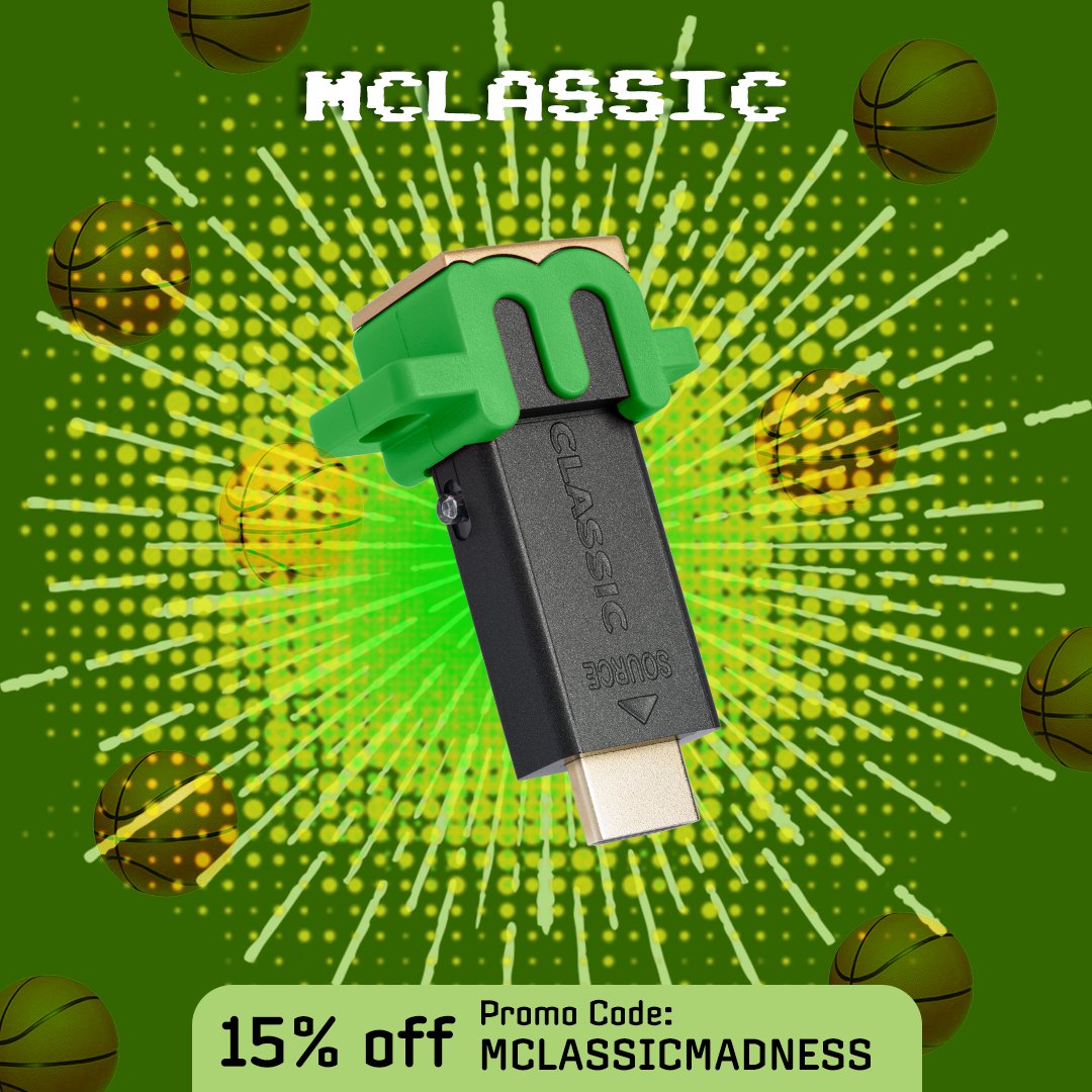 🏀 It’s game time! March Madness is here, and we’re offering the ultimate gaming experience for 15% off. Use code MCLASSICMADNESS to get 15% off on any mClassic edition. Available only until the 30th of March!

#MCLASSICMADNESS #MarchMadness #mClassic #GoMarseille