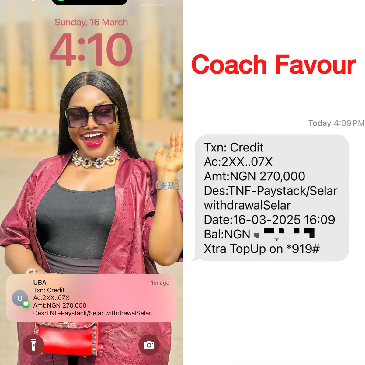 CoachFavour1's tweet image. 270,000 naira for the week @CCSPROMAX 

You dey procrastinate, na me dey cash out every week 😍👌😂

We go again ☺️☺️☺️