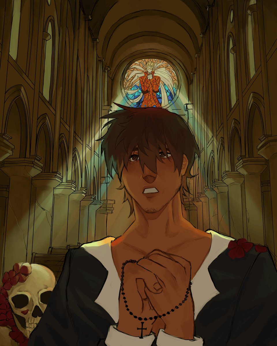 ThefallofKai's tweet photo. I’ll try having faith,
But I’ll rot like a dog

#wolfwood #trigun #trigunmaximum https://t.co/AFfrF15GAE