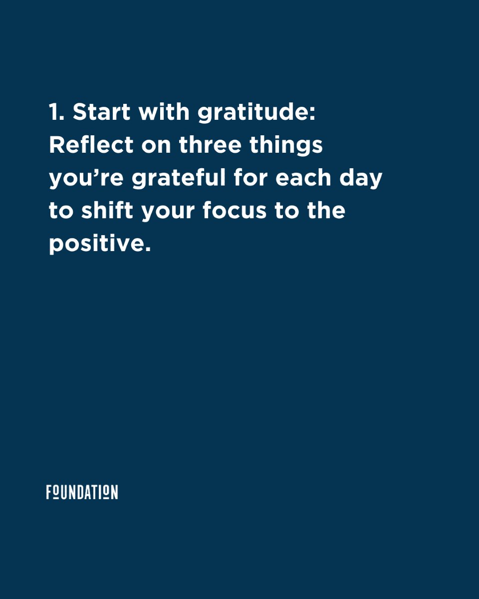 foundation_gym's tweet photo. Feeling overwhelmed by the chaos of daily life? Here are 3 simple ways to bring more calm and clarity into your day. https://t.co/bjVrVPcspV