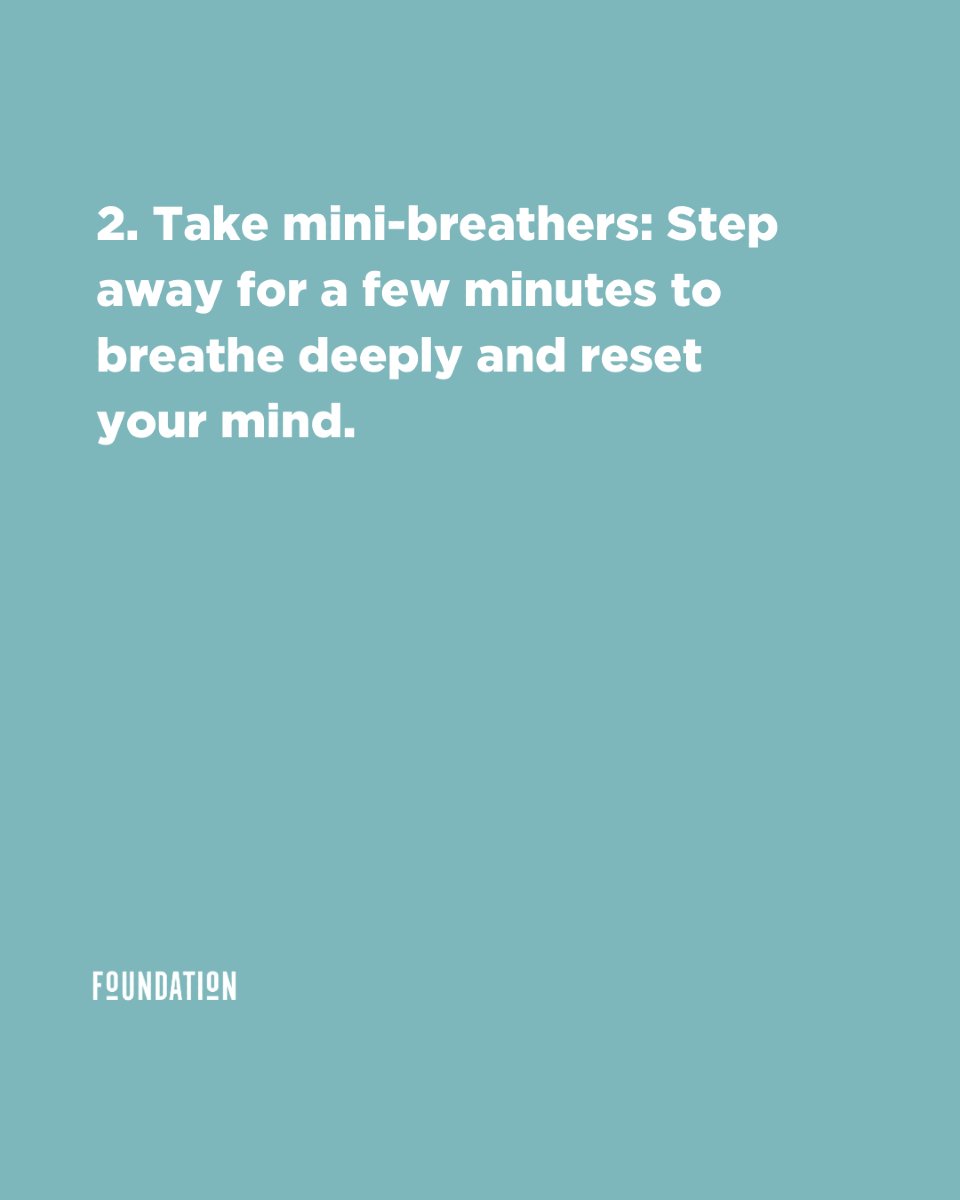 foundation_gym's tweet photo. Feeling overwhelmed by the chaos of daily life? Here are 3 simple ways to bring more calm and clarity into your day. https://t.co/bjVrVPcspV