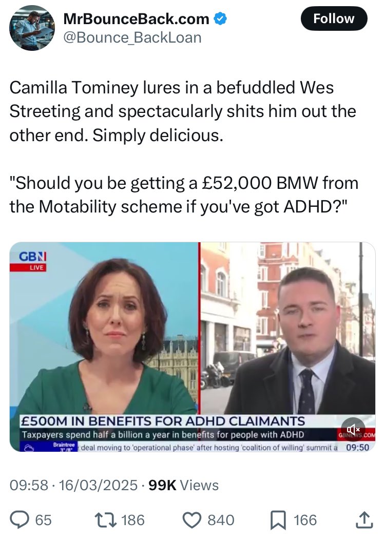 Nobody with ADHD is being given a £52k car 
🧵
