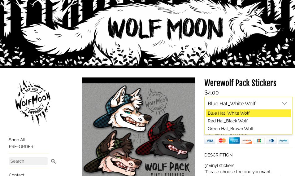 Storenvy error has been fixed!
They are available - not sold out
Third times the charm?