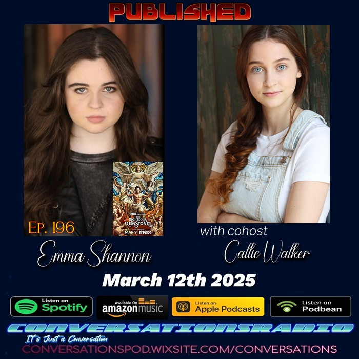 Actress <a href="/iamemmashannon/">Emma Shannon</a>  joined Mike &amp; cohost Callie Walker on 3/12/25 to chat about her role as Young Judy on The Righteous Gemstones - now in it's 4th season on MAX!  podbean.com/ew/pb-xsp6g-18…
