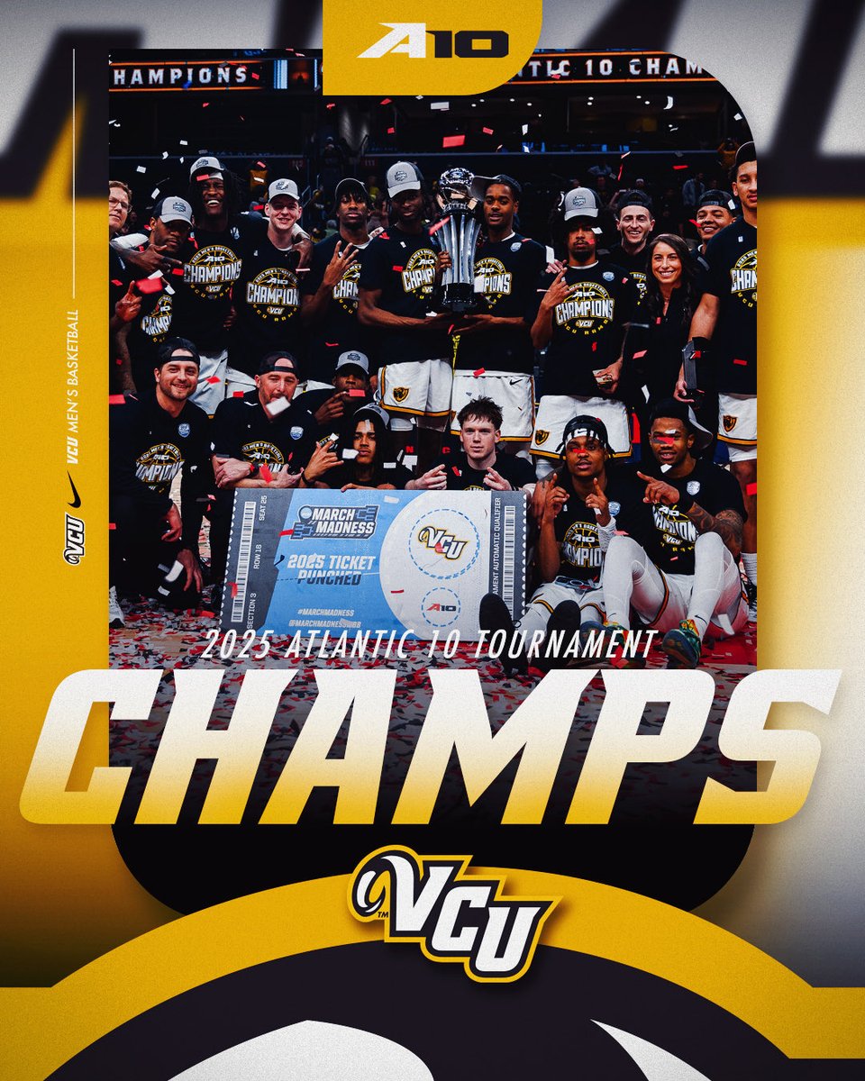 Champions!   Congratulations <a href="/VCU_Hoops/">VCU Basketball</a>