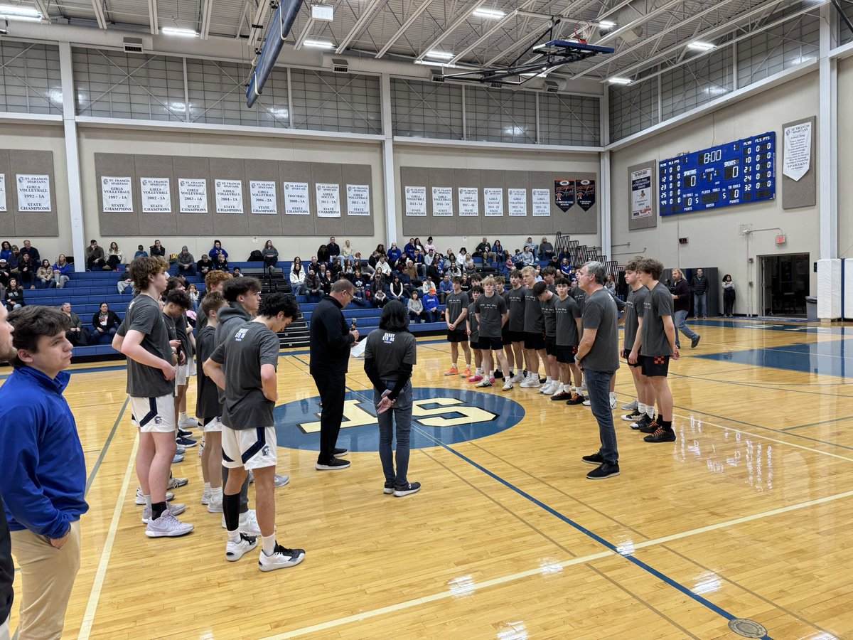 We extend so much gratitude to St. Francis HS Basketball Program. Coach Dwyer graciously dedicated the entire program’s 2024-2025 season to the HardyStrong Foundation. It was a pleasure sharing Justin’s strength and resilience with them, as well as seeing them carry it on.
