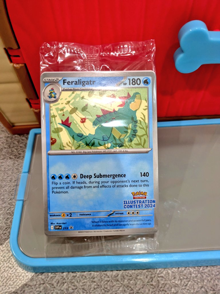 SteeloAndKri (@steeloandkri) on Twitter photo 🎁 Pokémon Illustration Contest 2024 Promos Giveaway Round 4 🎁
To join:
➡️Follow <a href="/spoilsandloot/">Spoils and Loot</a> & <a href="/SteeloAndKri/">SteeloAndKri</a>
➡️Repost and Like this Tweet
That's all! US only. Winner selected on March 23rd. Good luck everyone! 🥳 🎁 Pokémon Illustration Contest 2024 Promos Giveaway Round 4 🎁
To join:
➡️Follow <a href="/spoilsandloot/">Spoils and Loot</a> & <a href="/SteeloAndKri/">SteeloAndKri</a>
➡️Repost and Like this Tweet
That's all! US only. Winner selected on March 23rd. Good luck everyone! 🥳
