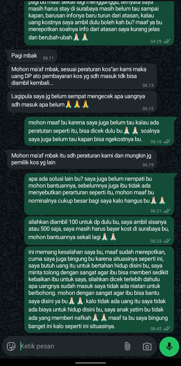 biyazarchive's tweet photo. masa sih gabisa balik duitnya :( plis lagi butuh banget duitnya buat disini☹️☹️ kostnya juga belum ditempatin samsek, ada aja cobaan bjirrr https://t.co/NxCSVYF6KI