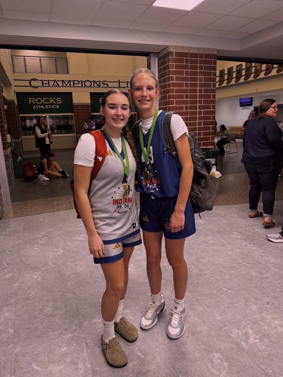 First AAU tourney with Indiana Pride. Ended the weekend with a Championship and going 4-0! Couldn’t ask for a better start with these girls! <a href="/InPrideBba1909/">InPrideBballMedia</a> <a href="/cbmeadow/">Charlie Meadows</a> <a href="/coachroncarter/">CoachRonCarter</a> <a href="/CoachTRail/">Sam Terrell</a> <a href="/coachbeckett/">IGBRR Hoops</a> <a href="/AsherScouting/">Asher Scouting</a> <a href="/CoachJoshDavis/">Josh Davis</a> <a href="/SSHS_Rebels/">South Spencer Athletics</a>