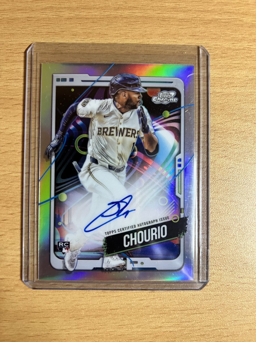 dabarbarian02's tweet photo. @cardboardbst Chourio $250 
O’hoppe $85 https://t.co/ldS3p1vkqJ