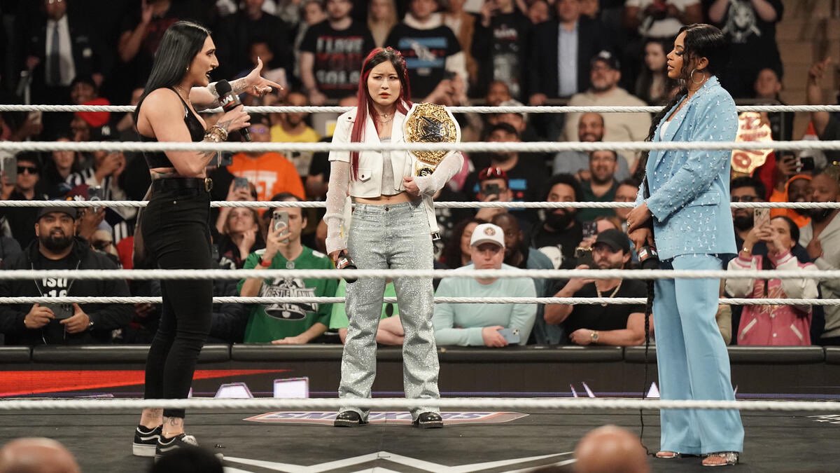The time for talk is over. See you at #WRESTLEMANIA <a href="/TenkuNoItsujo/">Genius of the sky. ⟡ @Iyo_SkyWWE parody.</a> <a href="/AHighFlyQueen/">• Genius of the SKY. !!!| NOT @Iyo_SkyWWE</a> <a href="/SkysInCTRL/">Mʀs WᴀʀGᴀᴍᴇs ↯ 𝐍𝐨𝐭 @IyoSky_WWE</a> <a href="/JaakunaTensai/">Genius of the Sky 紫雷イオNOT @Iyo_SkyWWE</a> 

#WWERaw