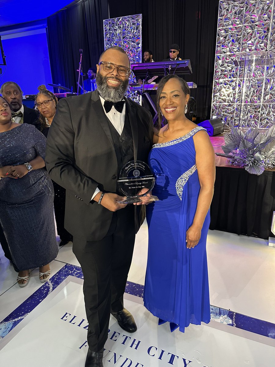 I am humbled to be awarded the Chancellor’s Legacy Award at <a href="/ECSU/">Elizabeth City State University</a> . The work continues as we do what we can for who we can while we can. Thank You.