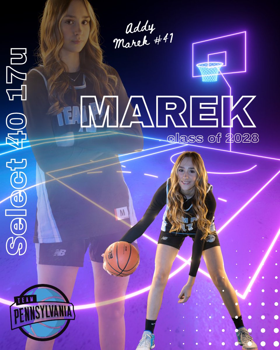 Addy Marek (@addymarekhoops) on Twitter photo AAU season kicks off for me tomorrow. You’ll find me on the Select 40 Circuit this spring and summer representing Team Pennsylvania on their S40 17u team. #PaAllDay <a href="/TEAMPAHOOPS/">TEAM PENNSYLVANIA</a> #proofisinthework AAU season kicks off for me tomorrow. You’ll find me on the Select 40 Circuit this spring and summer representing Team Pennsylvania on their S40 17u team. #PaAllDay <a href="/TEAMPAHOOPS/">TEAM PENNSYLVANIA</a> #proofisinthework