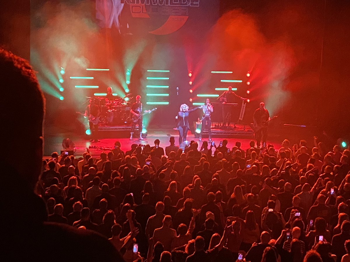 stickswiper's tweet photo. Wonderful nostalgia and great musicianship and stage presence from @kimwilde and her band this evening at Bristol Beacon this evening………..she’s still got it! https://t.co/E2GMJsBtgU