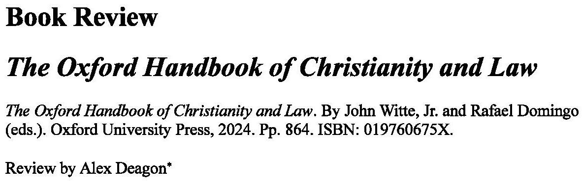 Australian Journal of Law and Religion tweet media