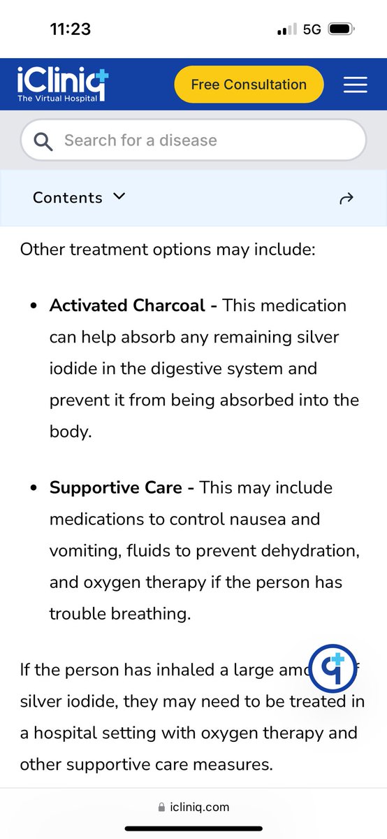 schitzoziris's tweet image. I’d just like to say #Health Minister #MarkButler doesn’t care about your health ! He is aware of #SilverIodide being used in Geo-Engineering Cloud Seeding in Australia ! Refer attached Tweet links in Government use ! 

icliniq.com/articles/first…