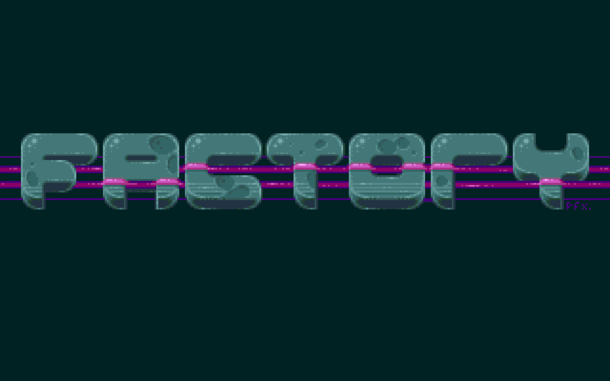 Factory, Atari ST, 16 colors.