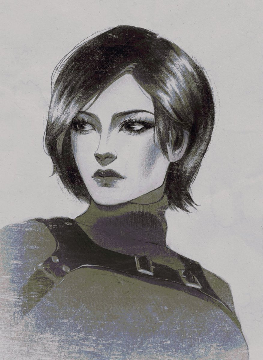 Dummyleech's tweet image. Ada Sketch ☂️❤️
#ResidentEvil