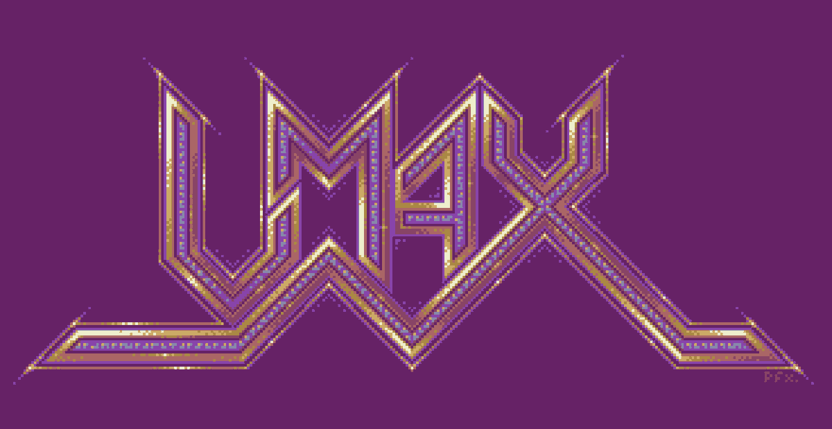 Vmax logo, Atari ST, 8 colors.