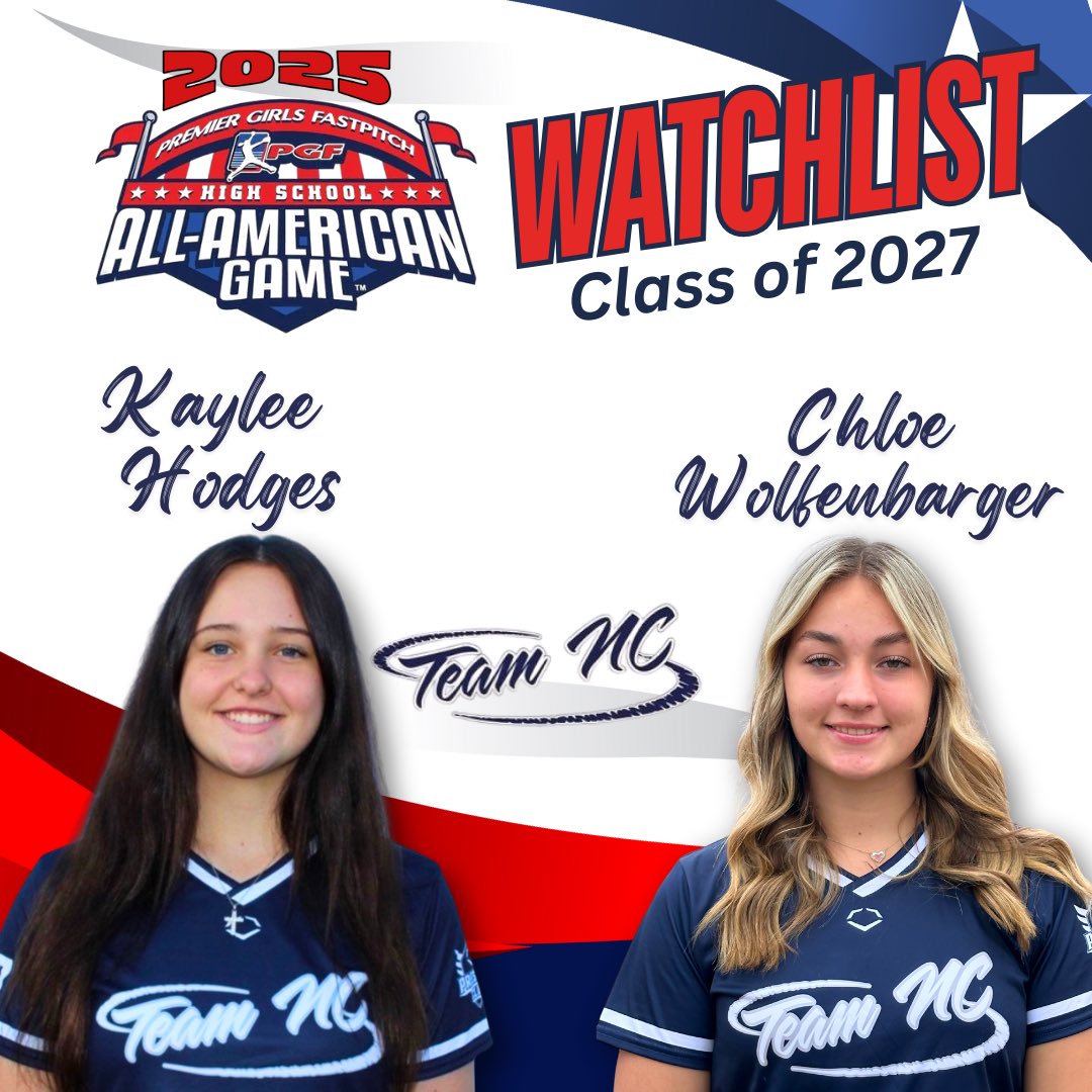 Thank you <a href="/PGFnetwork/">PGF</a> for recognizing our <a href="/KayleeHodges14/">Kaylee Hodges</a> and <a href="/Chloe_Wolfey77/">Chloe Wolfenbarger 2027</a> 

Thankful these two special talents are on our side!

<a href="/ExtraInningSB/">EXTRA INNING SOFTBALL</a> <a href="/LineDsoftball/">Line Drive Media</a> <a href="/LegacyLegendsS1/">Legacy & Legends Softball</a> <a href="/SoftbalAmerica/">Softball America</a>