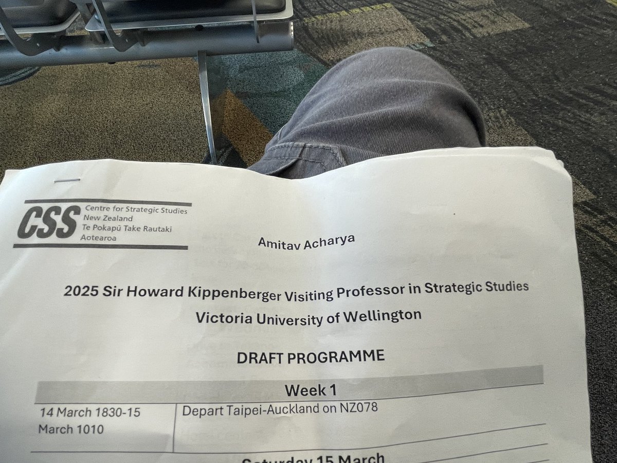 Amitav Acharya (@amitavacharya) on Twitter photo 2025 Sir Howard Kippenberger Visiting Professor in Strategic Studies. Victoria University of Wellington. Happy to be back in NZ after more than two decades. Look forward to all the talks, catching up with friends and former students... <a href="/research_sis/">SIS Office of Research</a> <a href="/AU_SIS/">AU School of International Service</a> <a href="/davidcapie/">David Capie</a> 2025 Sir Howard Kippenberger Visiting Professor in Strategic Studies. Victoria University of Wellington. Happy to be back in NZ after more than two decades. Look forward to all the talks, catching up with friends and former students... <a href="/research_sis/">SIS Office of Research</a> <a href="/AU_SIS/">AU School of International Service</a> <a href="/davidcapie/">David Capie</a>