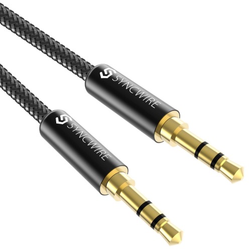 I just received Syncwire 3.5mm Nylon Braided Aux Cable (3.3ft/1m,Hi-Fi Sound), Audio Auxiliary Input Adapter Male to Male AUX Cord for Headphones, Car, Home Stereos, Speaker, iPhone, iPad, iP from Anonymous via Throne. Thank you! throne.com/manunoke #Wishlist #Throne