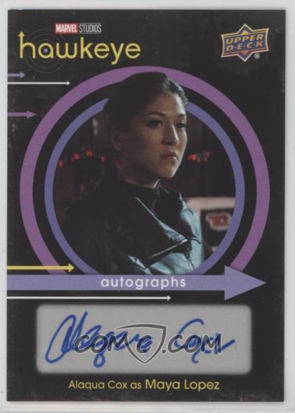 stacksofheroes's tweet image. Bought autographs after finishing the "Hawkeye" show (Hailee Steinfeld, Vera Farmiga &amp;amp; Alaqua Cox). Also grabbed base, green, red, blue (/199), silver (/100), gold (/57), purple (/10) &amp;amp; printing plates (/1) of the Chitauri Invasion scene. All of this was conveniently on COMC.