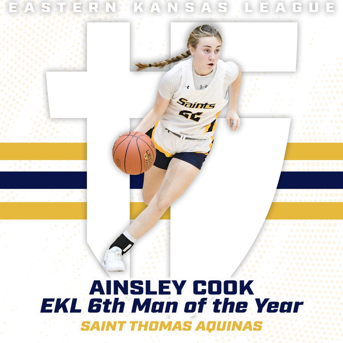 Congrats to our Freshman, Ainsley!!!! New award for EKL!