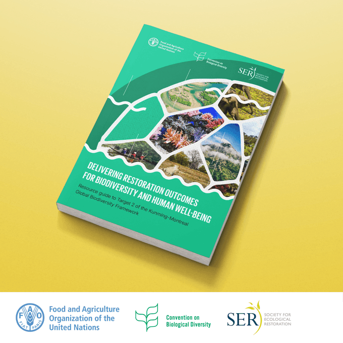 UN Biodiversity (@unbiodiversity) on Twitter photo New resource guide on restoration outcomes for biodiversity and human well! It offers guidance, recommendations, and background info to maximize restoration impact across different ecosystems.
📗🔗doi.org/10.4060/cd2925…
@SERestorataion #GenerationRestoration
via <a href="/FAOForestry/">FAO Forestry</a> New resource guide on restoration outcomes for biodiversity and human well! It offers guidance, recommendations, and background info to maximize restoration impact across different ecosystems.
📗🔗doi.org/10.4060/cd2925…
@SERestorataion #GenerationRestoration
via <a href="/FAOForestry/">FAO Forestry</a>