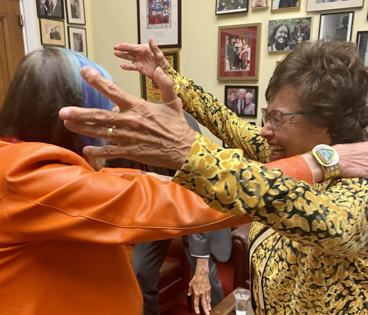Chairwoman Nita Lowey was my dear friend—courageous, humorous, tenacious, with a smile that lit up any room. 

A fierce negotiator, Nita was a trailblazer &amp; the 1st woman to Chair the House Appropriations Committee. 

I’m heartbroken by this loss. Forever my Chairwoman.